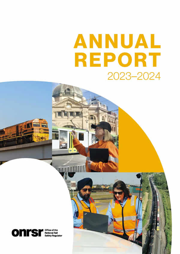 ONRSR 2023-2024 Annual Report cover